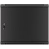 Szafa RACK LANBERG 19" 9U WF01-6409-00B 600 x 450 mm, Wisząca Czarny