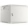 Szafa RACK LANBERG 19" 9U WF01-6609-00S 600 x 600 mm, Wisząca Szary Wysokość wewnętrzna 9U