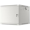 Szafa RACK LANBERG 19" 9U WF01-6609-00S 600 x 600 mm, Wisząca Szary Głębokość [mm] 600