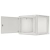 Szafa RACK LANBERG 19" 9U WF01-6609-00S 600 x 600 mm, Wisząca Szary Otwierane panele boczne Tak