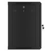 Szafa RACK LANBERG 19" 12U WF01-6412-00B 600 x 450 mm, Wisząca Czarny Głębokość [mm] 450