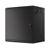 Szafa RACK LANBERG 19" 12U WF01-6412-00B 600 x 450 mm, Wisząca Czarny Wysokość wewnętrzna 12U