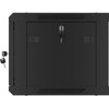 Szafa RACK LANBERG 19" 6U WF01-6406-00B 600 x 450 mm, Wisząca Czarny Szerokość [mm] 600
