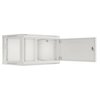 Szafa RACK LANBERG 19" 6U WF01-6606-00S 600 x 600 mm, Wisząca Szary Wysokość wewnętrzna 6U