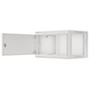 Szafa RACK LANBERG 19" 6U WF01-6606-00S 600 x 600 mm, Wisząca Szary Przeszklone drzwi Nie