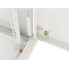 Szafa RACK LANBERG 19" 6U WF01-6606-00S 600 x 600 mm, Wisząca Szary Szerokość [mm] 600