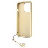 Etui GUESS 4G Charms Collection do Apple iPhone 13 Pro Max Szaro-złoty Gwarancja 24 miesiące