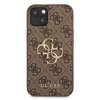 Etui GUESS 4G Big Metal Logo do Apple iPhone 13 Brązowy Model telefonu iPhone 13
