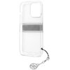 Etui GUESS 4G Stripe Grey Charm do Apple iPhone 13 Pro Przezroczysty Gwarancja 12 miesięcy