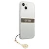 Etui GUESS 4G Stripe Brown Charm do Apple iPhone 13 Mini Przezroczysty Kompatybilność Apple iPhone 13 Mini