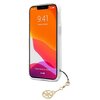 Etui GUESS 4G Stripe Brown Charm do Apple iPhone 13 Mini Przezroczysty Gwarancja 24 miesiące