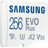 Karta pamięci SAMSUNG Evo Plus microSDXC 256GB + Adapter Klasa prędkości Klasa 10