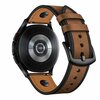 Pasek TECH-PROTECT ScrewBand do Samsung Galaxy Watch 4/5/5 Pro/6 Brązowy Materiał Skóra