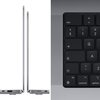 Laptop APPLE MacBook Pro 14.2" Retina M1 Pro 16GB RAM 1TB SSD macOs Gwiezdna Szarość Rodzaj matrycy Błyszcząca