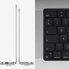 Laptop APPLE MacBook Pro 16.2" Retina M1 Pro 16GB RAM 1TB SSD macOS Srebrny Ekran 16.2", 3456 x 2234px, 120Hz