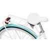 Rower miejski INDIANA Moena A7B 28 cali damski Biało-lazurowy Przerzutka tylna marka Shimano