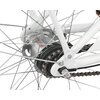 Rower miejski INDIANA Moena A7B 28 cali damski Biało-lazurowy Kolekcja 2021