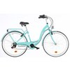 Rower miejski DAWSTAR Citybike S7B 28 cali damski Lazurowy 2021 Liczba biegów 7
