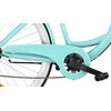 Rower miejski DAWSTAR Citybike S7B 28 cali damski Lazurowy 2021 Wyposażenie Stopka