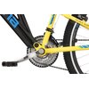 Rower młodzieżowy INDIANA X-Rock 1.6 26 cali dla chłopca Czarno-żółty Kolekcja 2022