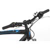 Rower górski MTB INDIANA X-Rock 3.6 M17 26 cali męski Czarno-niebieski Przerzutka przednia marka Shimano