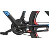 Rower górski MTB INDIANA X-Rock 3.6 M17 26 cali męski Czarno-niebieski Rozmiar koła [cal] 26