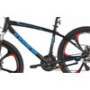 Rower górski MTB INDIANA X-Rock 3.6 M17 26 cali męski Czarno-niebieski Amortyzator przód marka Zoom