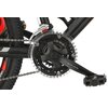 Rower górski MTB INDIANA X-Rock 4.6 M17 26 cali męski Czarno-czerwony Kolor Czarno-czerwony