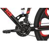 Rower górski MTB INDIANA X-Rock 4.6 M17 26 cali męski Czarno-czerwony Kolory dostępne w ofercie producenta Czarno-czerwony