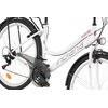 Rower trekkingowy INDIANA Trekker D19 28 cali damski Biało-fioletowy 2022 Pedały w zestawie Tak