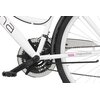 Rower trekkingowy INDIANA Trekker D19 28 cali damski Biało-fioletowy 2022 Wyposażenie Stopka