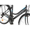 Rower trekkingowy INDIANA Trekker D19 28 cali damski Czarno-niebieski 2022 Przeznaczony Dla kobiety