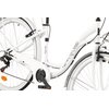 Rower miejski DAWSTAR Citybike S7B 28 cali damski Biały Kolekcja 2022