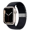 Pasek CRONG Wave Band do Apple Watch (42/44/45/49mm) Grafitowy Materiał Poliester