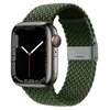 Pasek CRONG Wave Band do Apple Watch (44/45/46/49mm) Zielony Materiał Poliester