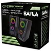 Głośniki ESPERANZA Rainbow Baila 2.0 Typ zestawu 2.0