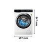 Pralka ELECTROLUX EW8F161PSPC UltraCare 800 UniversalDose 10 kg 1600 obr A SteamCare Funkcje Funkcje parowe, Sterowanie smartfonem, Silnik inwerterowy, Wyświetlacz elektroniczny