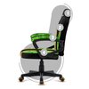 Fotel HUZARO Ranger 1.0 Pixel Mesh Czarno-zielony Zagłówek Tak