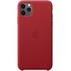 Etui APPLE Leather Case do iPhone 11 Pro Max Czerwony