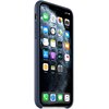 U Etui APPLE Leather Case do iPhone 11 Pro Max Granatowy Model telefonu iPhone 11 Pro Max