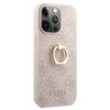 Etui GUESS 4G Ring do Apple iPhone 13 Pro Max Różowy Kompatybilność Apple iPhone 13 Pro Max