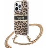 Etui GUESS Leopard Gold Stripe Crossbody do Apple iPhone 13 Pro Złoty Model telefonu iPhone 13 Pro