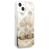 Etui GUESS Peony Liquid Glitter do Apple iPhone 13 Mini Złoty Kompatybilność Apple iPhone 13 Mini