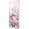 Etui GUESS Peony Liquid Glitter do Apple iPhone 13 Mini Różowy Typ Etui nakładka