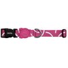 Obroża ZEE DOG Nara S (25 - 40 cm) Biało-różowy Przeznaczenie Dla psa