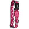 Obroża ZEE DOG Nara L (46 - 65 cm) Biało-różowy OTC Nie