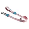 Smycz ZEE DOG Terrazo L (120 x 2.5 cm) Różowy
