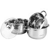Zestaw garnków MAESTRO MR-2020-6M (6 elementów) Przeznaczenie Kuchnie ceramiczne