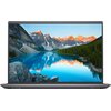 Na zdjęciu widoczny jest laptop z wyświetlaczem przedstawiającym krajobraz górski z jeziorem, w którym odbijają się szczyty górskie i drzewa. Obudowa laptopa jest w kolorze ciemnoszarym.