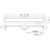Odpływ liniowy BRAVAT Line Steel Drain Długość [cm] 70